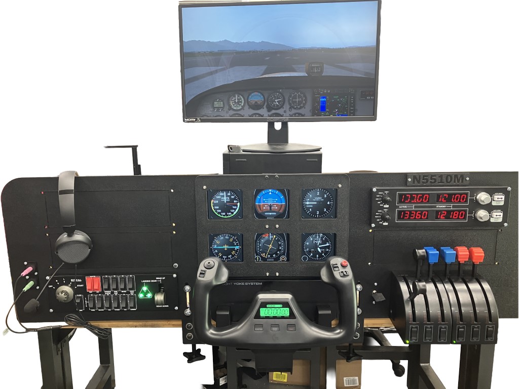 Modern Avionics Panel