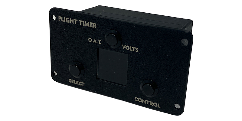 Summit Simulators Flight Timer / OAT / Volts flight simulator panel module