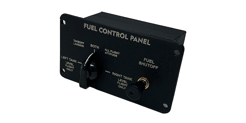 Summit Simulators Fuel Control Panel flight simulator panel module