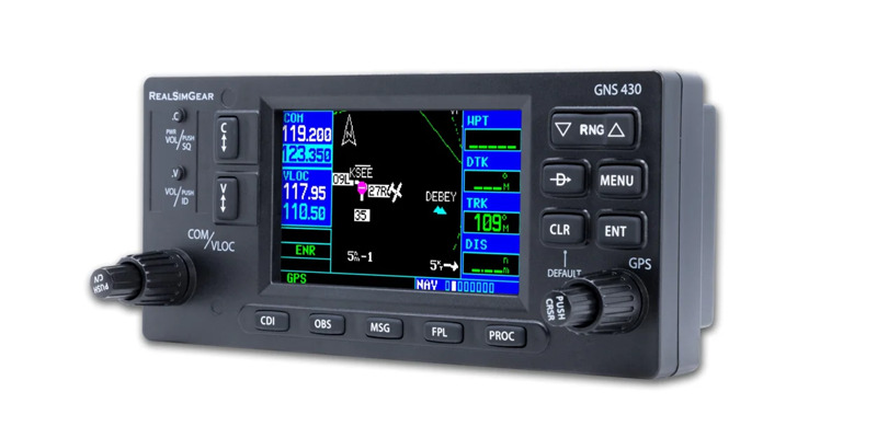 RealSimGear GNS 430 flight simulator hardware