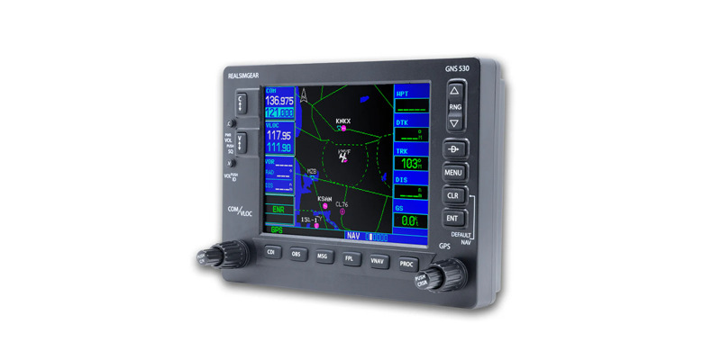 RealSimGear GNS 530 flight simulator hardware