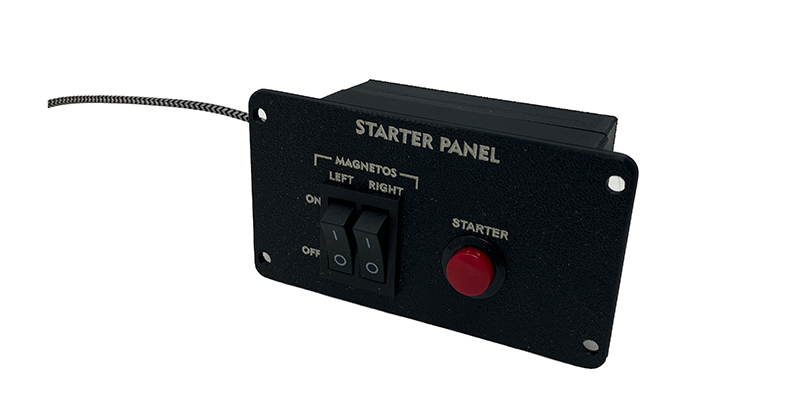 Summit Simulators Starter Panel — Push Button flight simulator panel module