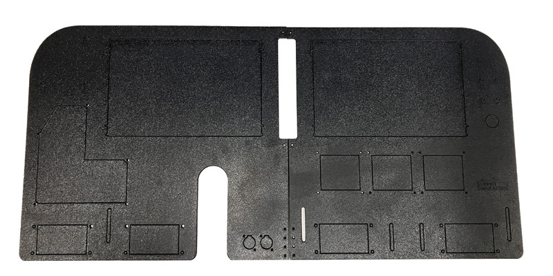 Summit Simulators Flight Panel Frame flight simulator panel module